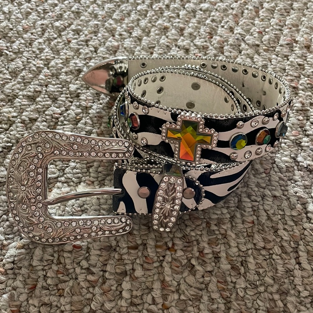 Western Rhinestone Belt